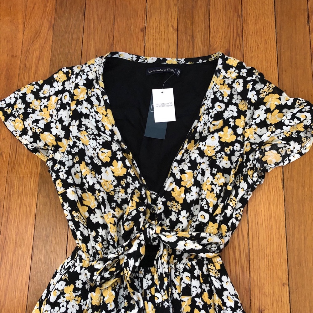 Abercrombie and Fitch High-Low Floral Dress